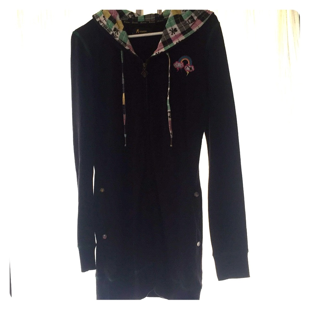 Tokidoki Long Zip Up Hoodie